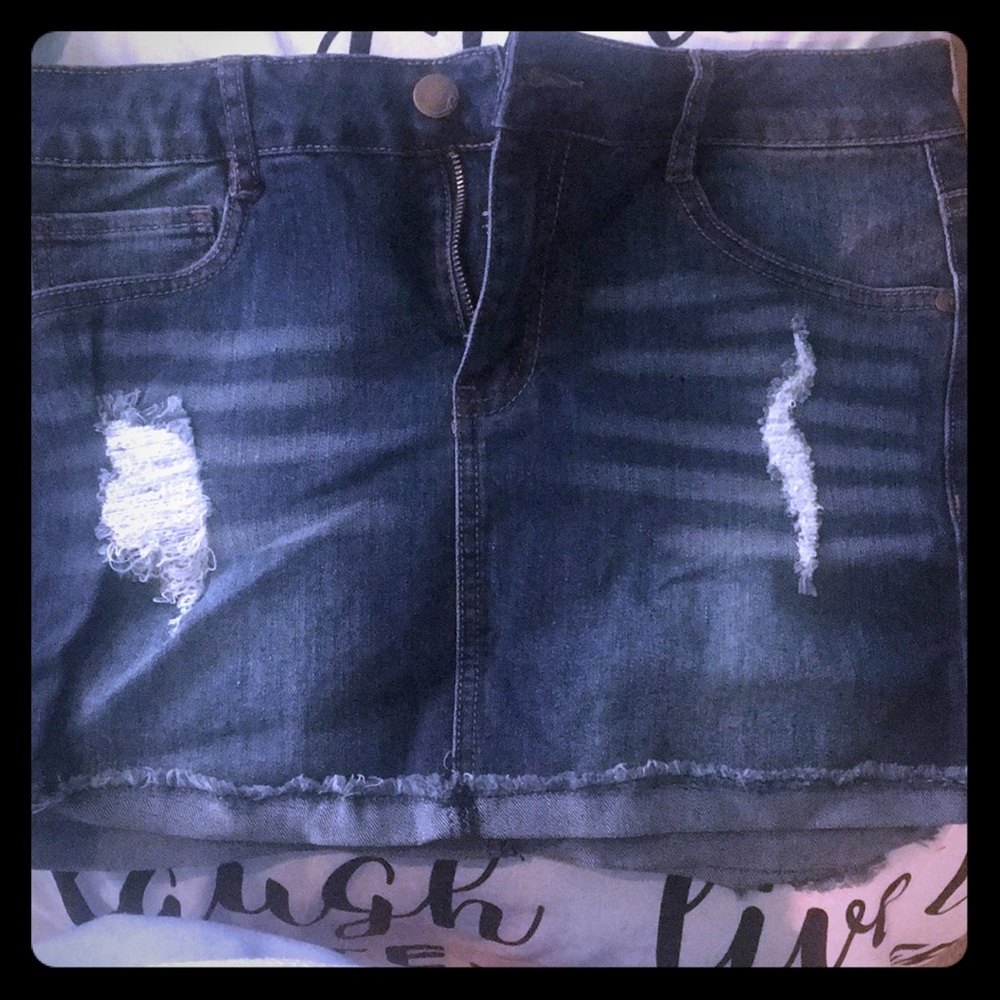 Jean skirt